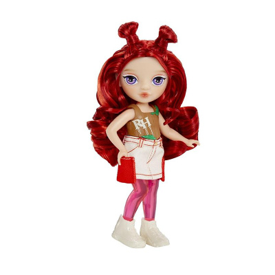 Кукла Фэнтези Литтлс Эппл 15 см красная с аксессуарами RAINBOW 68377 1